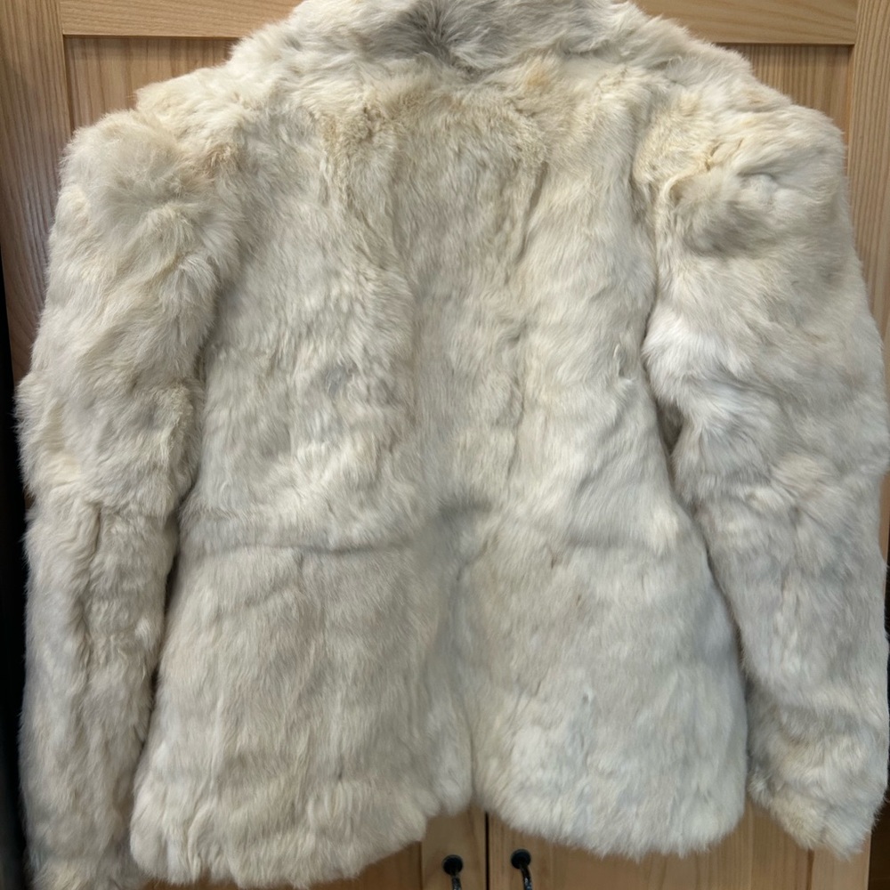 Vintage Rabbit Fur Coat - Picture 4 of 4